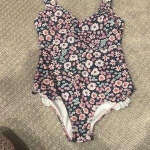 Honeysuckle Floral One-Piece Swimsuit